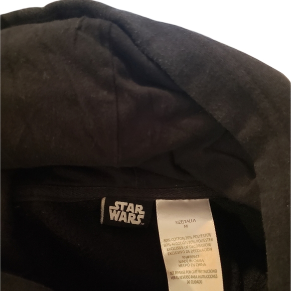 Star Wars Darth Vader Youth Medium Hoodie Sweatshirt - Picture 3 of 6
